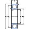 Rolamentos W 6307-2RZ SKF