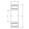 cylindrical bearing nomenclature SL192305 ISO #1 small image