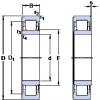 roulements NU 320 ECN1ML SKF