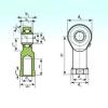 spherical roller bearing axial load TSF 20 RB ISB