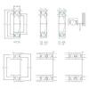 angular contact thrust bearings 71801 ACD/P4 SKF