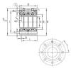 Bantalan ZKLF1762-2RS-2AP INA