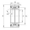 Bantalan ZKLN0624-2RS INA