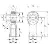 Rodamiento GIKFL 20 PB INA