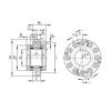 Complex Bearings ZARF45105-TV INA