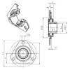 Bearing housed units USPFT204 SNR