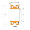 tdik thrust tapered roller bearings 14125dw 14276