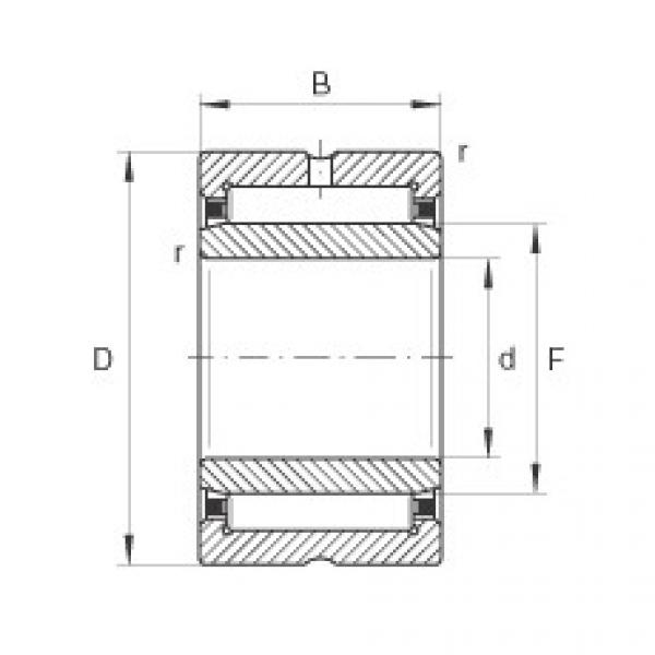 needle roller bearing sleeve NKI50/25 INA #1 image