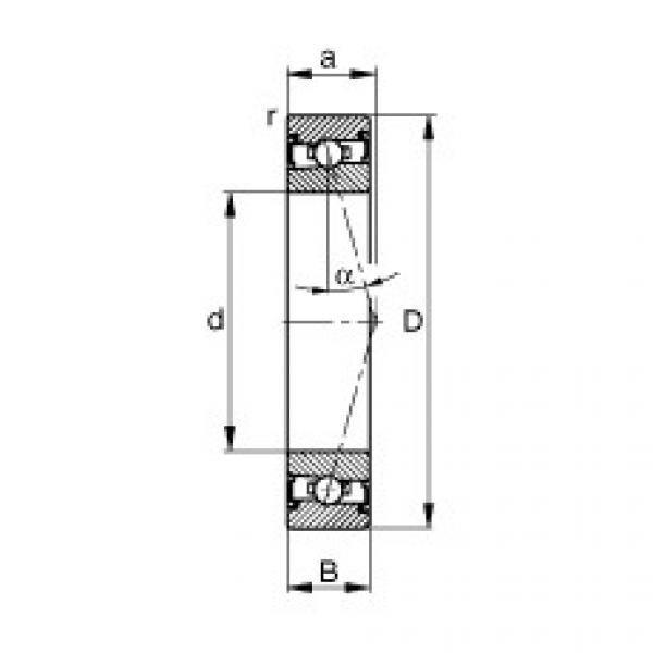 FAG Spindellager - HSS71906-C-T-P4S #1 image