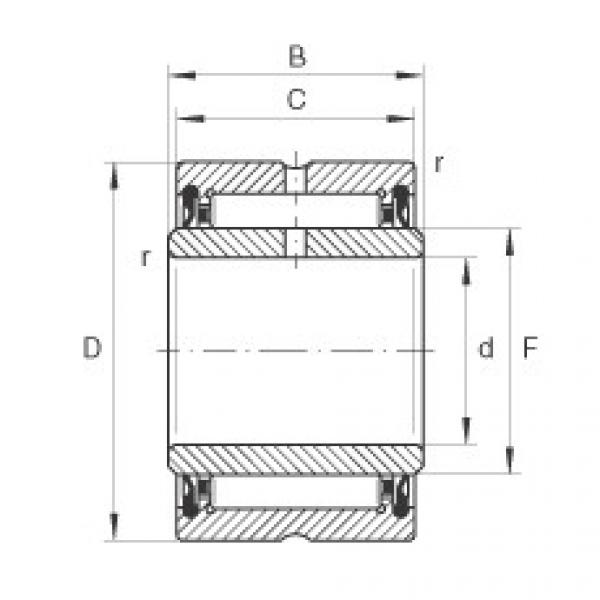 FAG Nadellager - NA4906-2RSR-XL #1 image