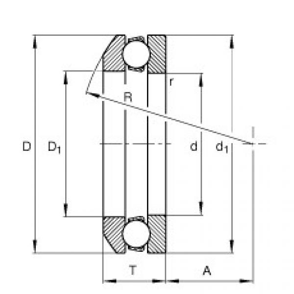 FAG Axial-Rillenkugellager - 53206 + U206 #2 image