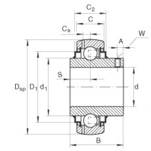 підшипник GY1115-KRR-B-AS2/V INA #1 image