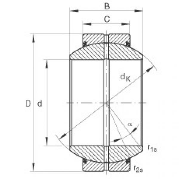 FAG Radial spherical plain bearings - GE140-FO-2RS #1 image