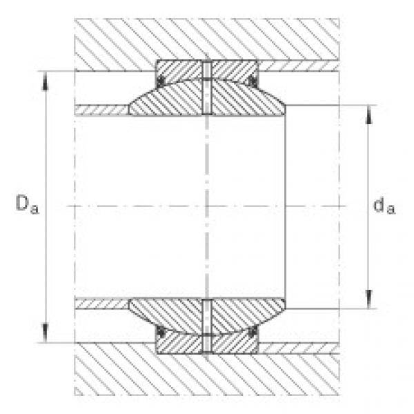 FAG Radial-Gelenklager - GE30-FO-2RS #2 image