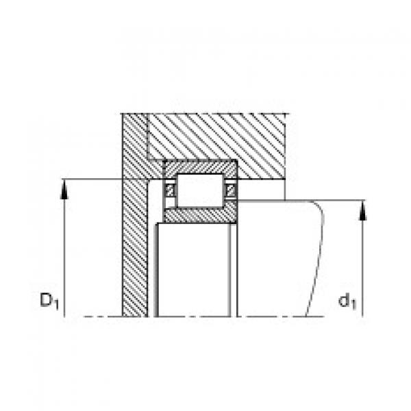 FAG محامل أسطوانية - NJ2228-E-XL-M1 #3 image