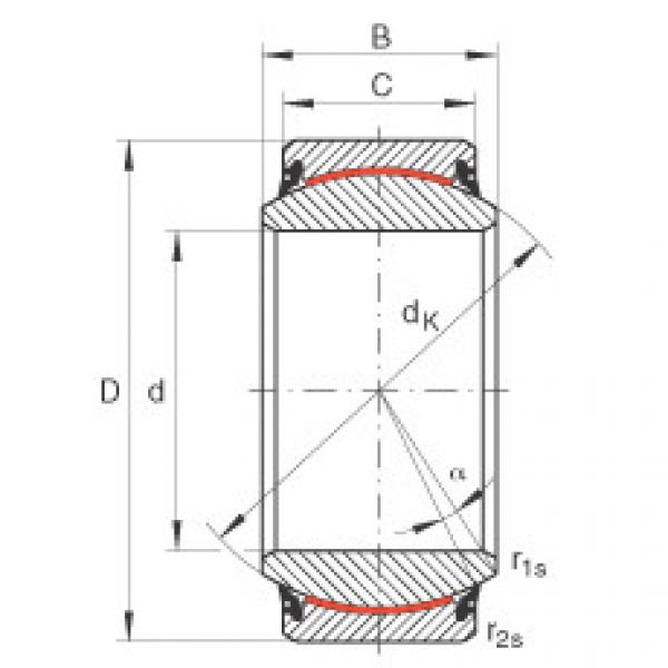 FAG Radial spherical plain bearings - GE140-UK-2RS #1 image