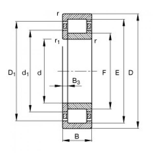 Подшипник NUP2330-E-M1 FAG #1 image