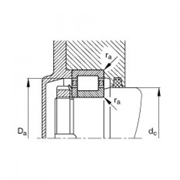 FAG محامل أسطوانية - NJ2328-E-XL-M1 + HJ2328-E #3 image