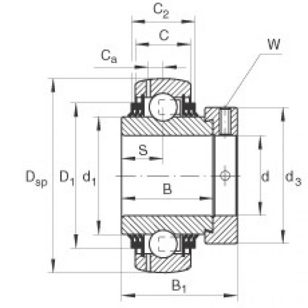 Bantalan GE45-KTT-B INA #1 image