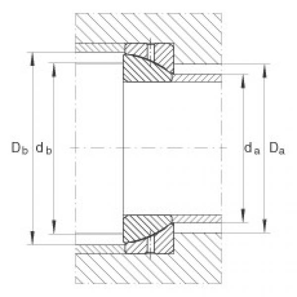 FAG Angular contact spherical plain bearings - GE140-SX #2 image