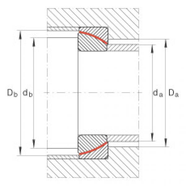 FAG Angular contact spherical plain bearings - GE140-SW #2 image