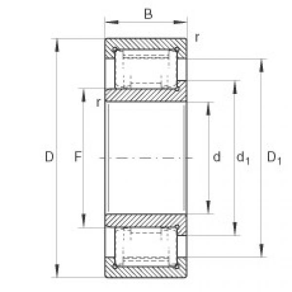 cylindrical bearing nomenclature ZSL192307 INA #1 image