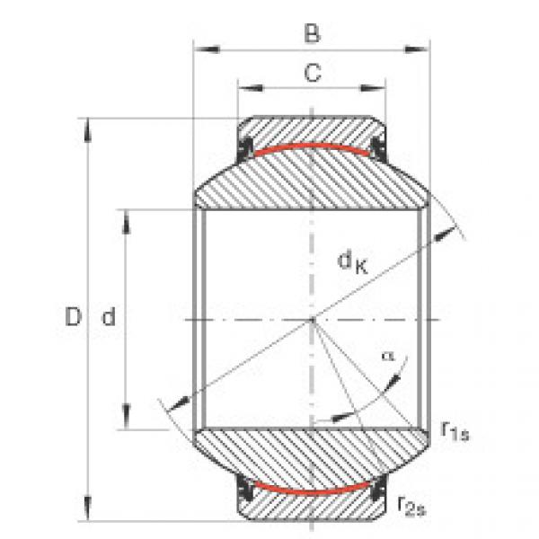 FAG Radial spherical plain bearings - GE140-FW-2RS #1 image