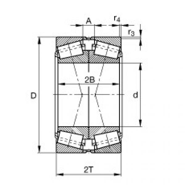 المحامل 31308-XL-DF-A115-155 FAG #1 image