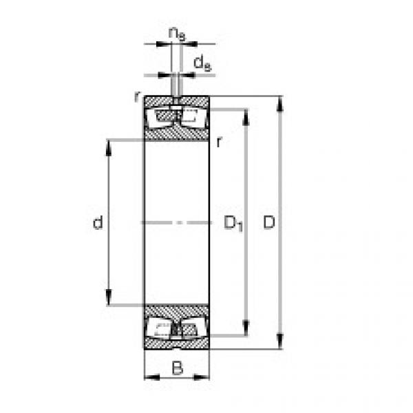 Spherical Roller Bearings 239/500-MB FAG #1 image