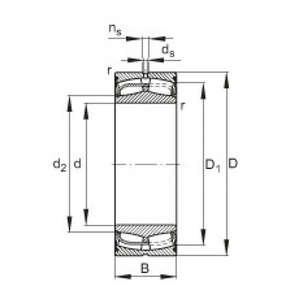 FAG Sealed spherical roller bearings - 24028-BE-XL-2VSR #1 image