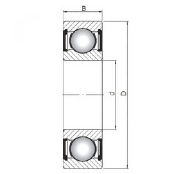 المحامل 61901 ZZ ISO #1 image