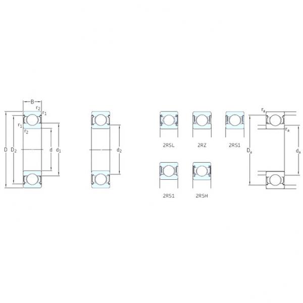 Rodamiento 61900-2RS1 SKF #1 image