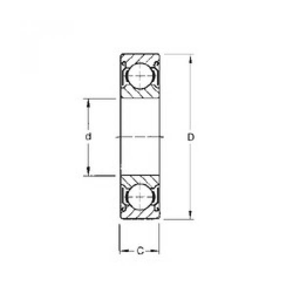 Rodamiento W6200-ZZ CYSD #1 image