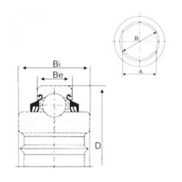 Rolamentos W208PPB21 CYSD #1 image