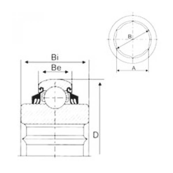 Rodamiento G207KPPB2 CYSD #1 image