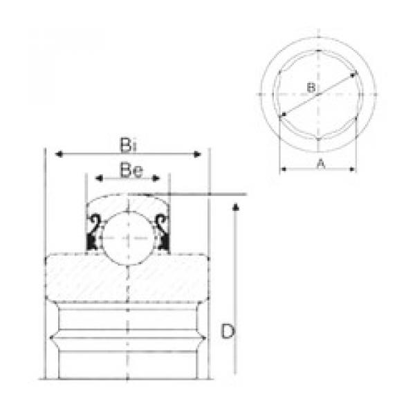 Rolamentos W208KRRB6 CYSD #1 image