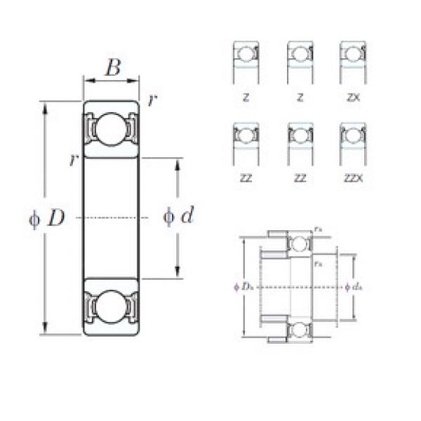 roulements 6324ZX KOYO #1 image