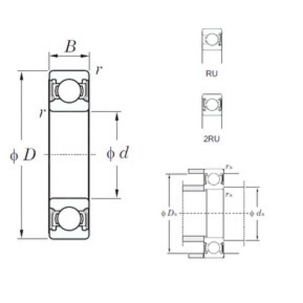 roulements 6322-2RU KOYO #1 image