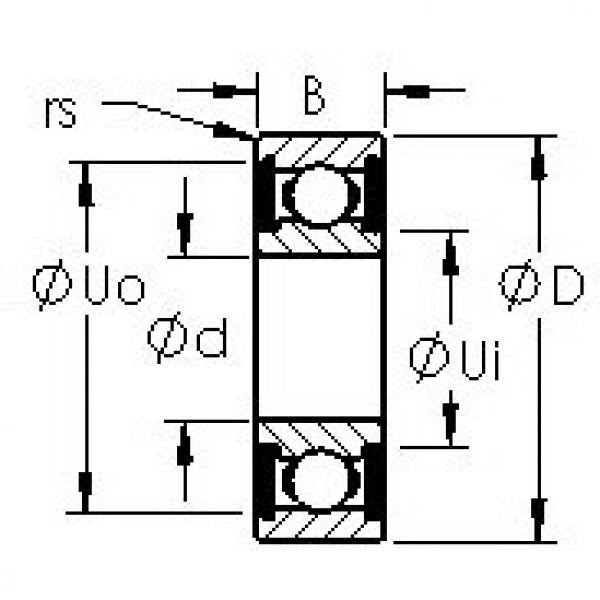 المحامل 633H-2RS AST #1 image