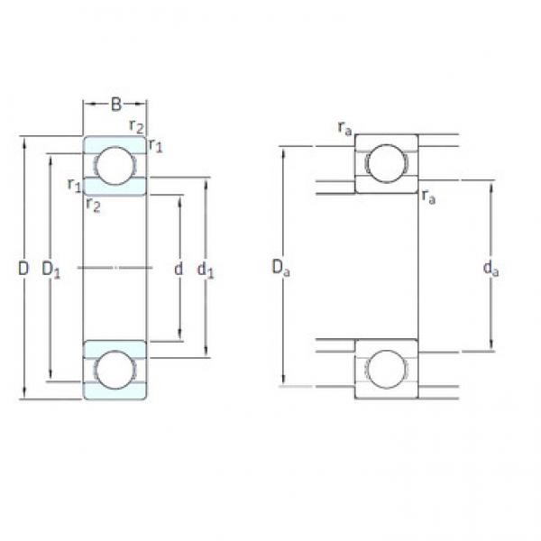 المحامل 6334/HC5C3S0VA970 SKF #1 image