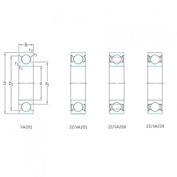 roulements 6004/VA201 SKF #1 image