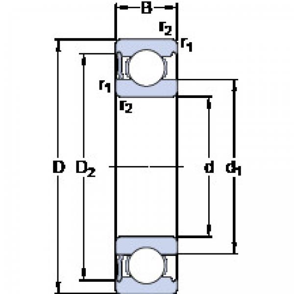 Bantalan 635-RS1 SKF #1 image