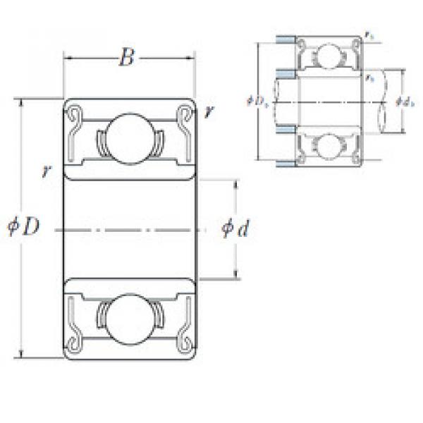 المحامل 633ZZ ISO #1 image