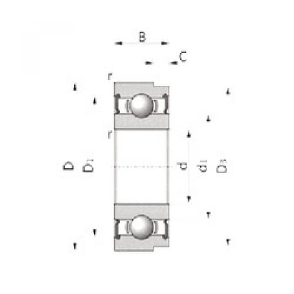 підшипник HTF 60TM01-G-3EC3 NSK #1 image