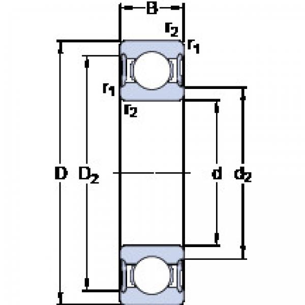 Rolamentos 61903-2RS1 SKF #1 image