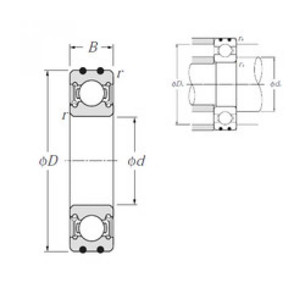 roulements AC-6307LLU NTN #1 image