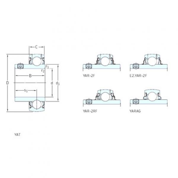 Bantalan YAR210-2RF/HV SKF #1 image