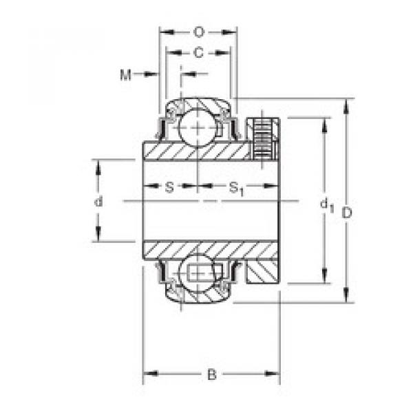 ตลับลูกปืน GC1103KRRB3 Timken #1 image