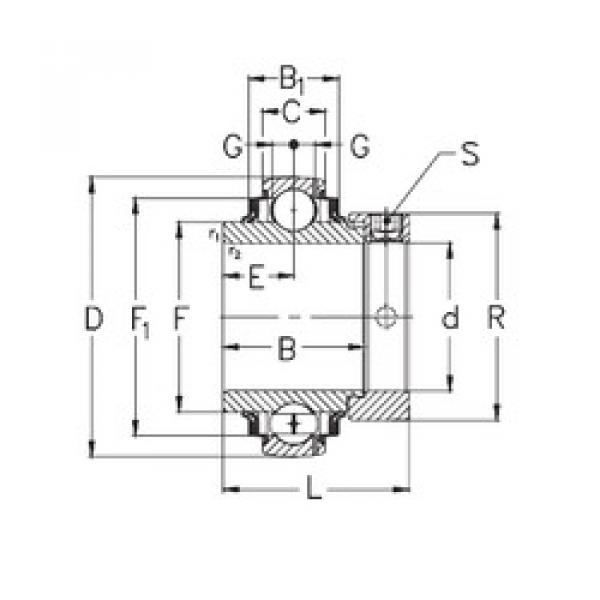 Bantalan GE30-KRRB NKE #1 image