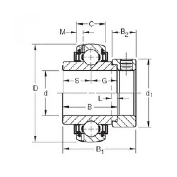 Bantalan GN102KLLB Timken #1 image